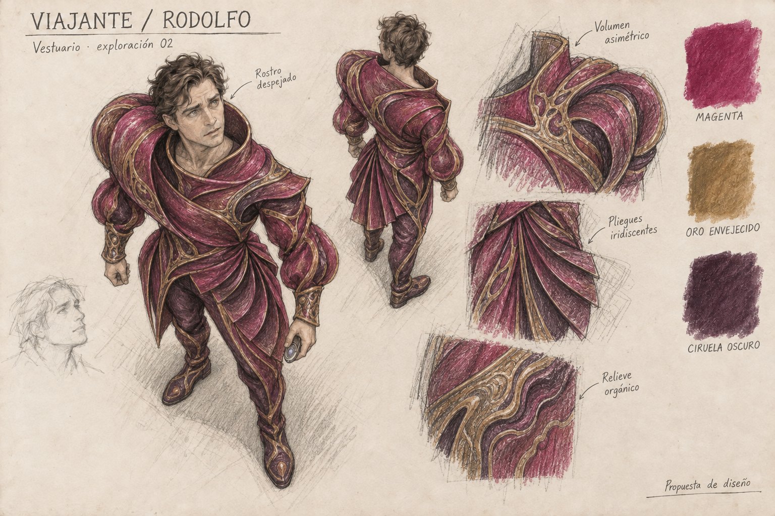 Vestuario de silueta más extraña