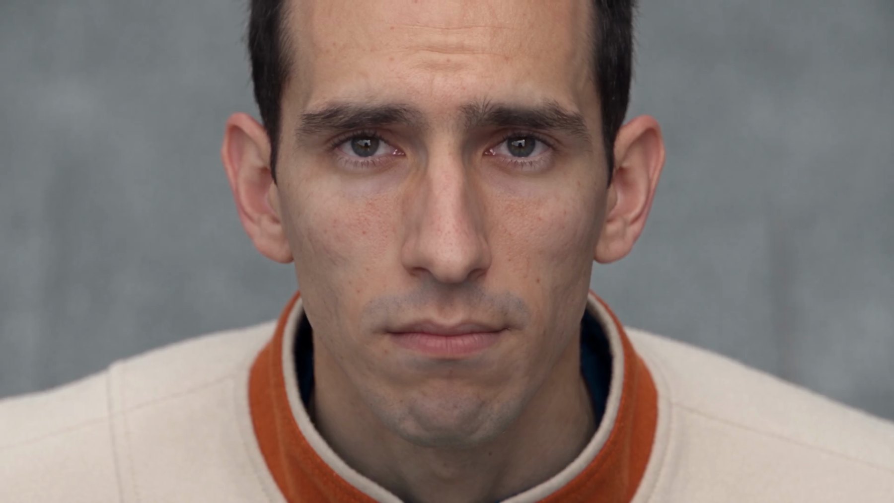 Fotograma de rostro extraído de la ráfaga
